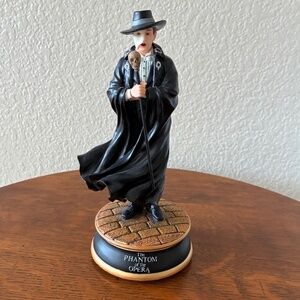 1986 Phantom Figurine Phantom of the Opera Music Box With Box